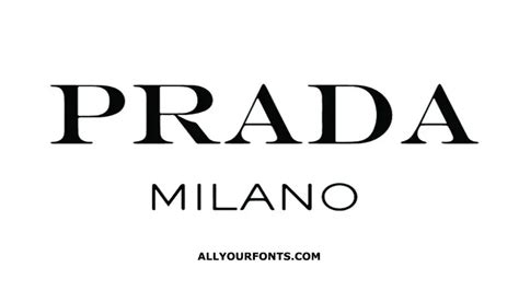 prada schriftart kopieren|prada logo font.